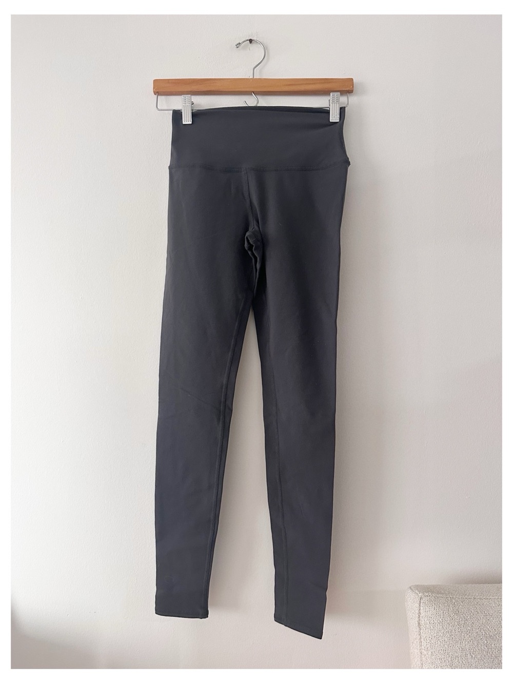 Alo Yoga Classic Leggings Gün Metal Grey size small full length